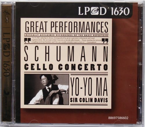 SCHUMANN CELLO CONCERTO