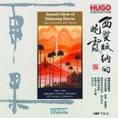 西双版纳的晚霞
