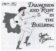 《Diamonds And Rust In The Bullring》LP-Joan Baez