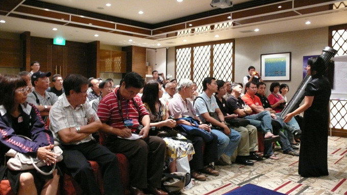 2010新加坡展欣赏会与讲座现场